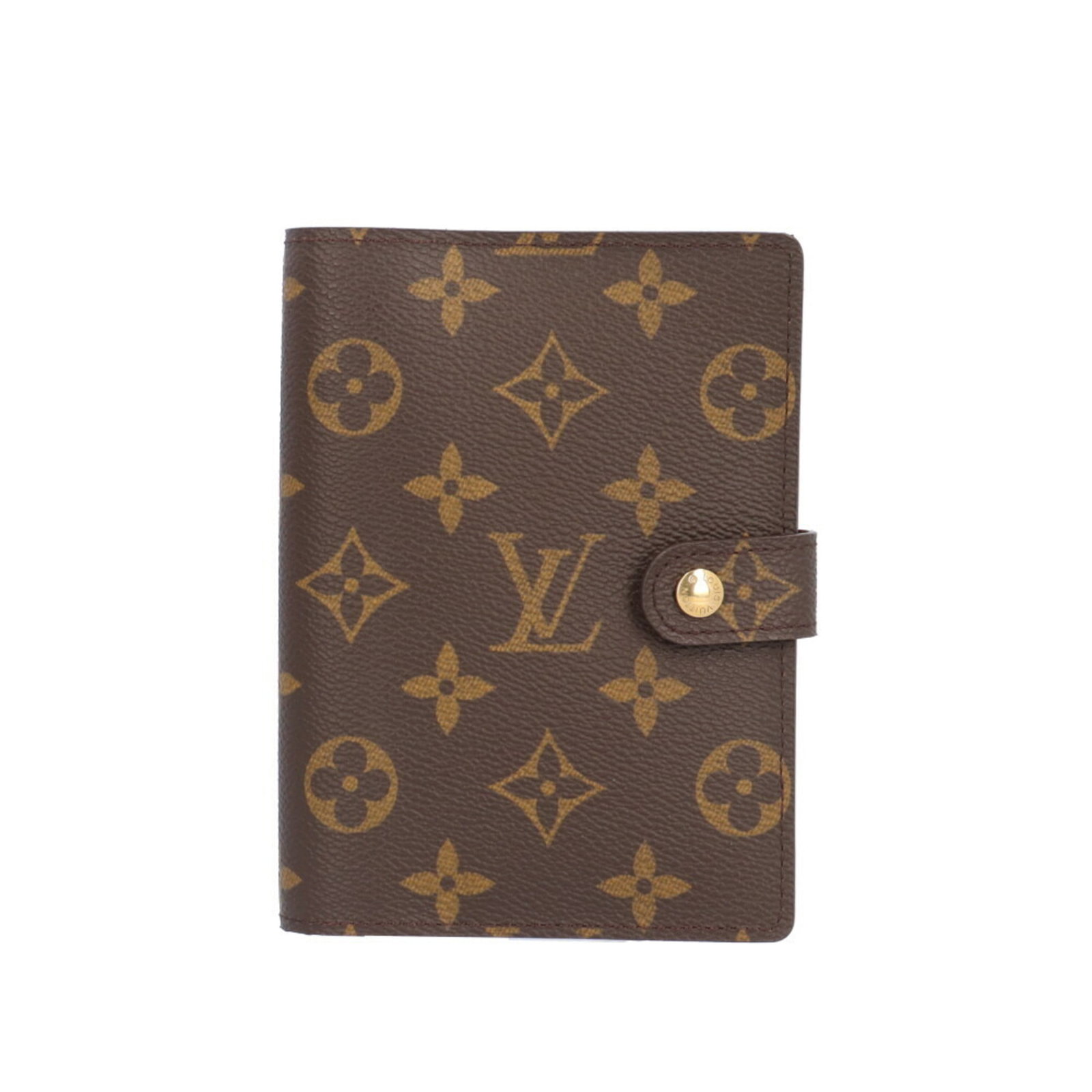 Louis Vuitton Agenda PM Monogram Canvas Planner Cover Unisex: Louis Vuitton Agenda PM Monogram Canvas Planner Cover Unisex This Louis Vuitton Agenda PM Monogram Planner Cover is crafted from high-quality Monogram Canvas, showcasing a classic brown color that emb