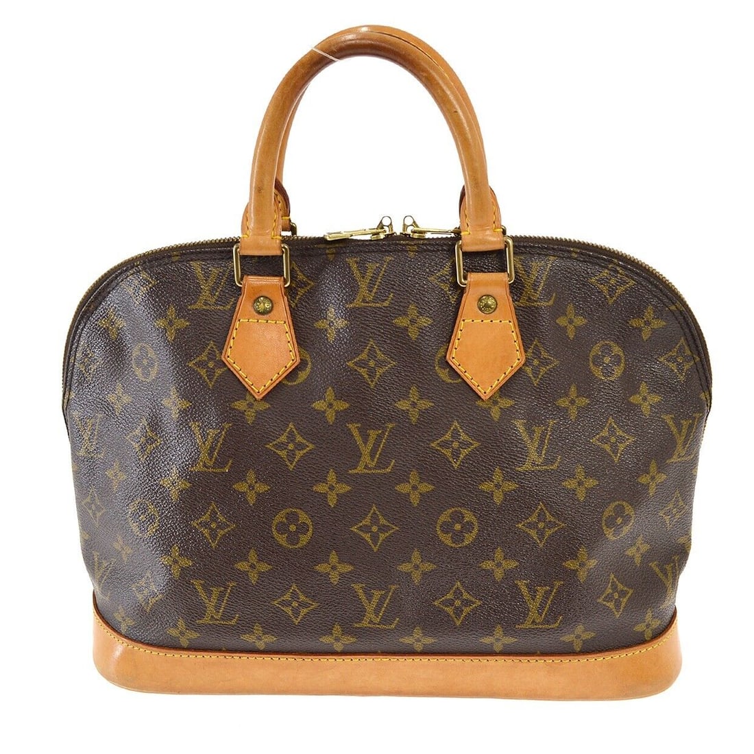 Louis Vuitton Alma Handbag Monogram M51130: Louis Vuitton Alma Handbag Monogram M51130 Introducing the iconic Louis Vuitton Alma Handbag, a symbol of timeless elegance and style. This vintage handbag features the classic Monogram pattern, compl