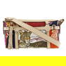 Shoulder bag EX-21 6452 cotton leather for women