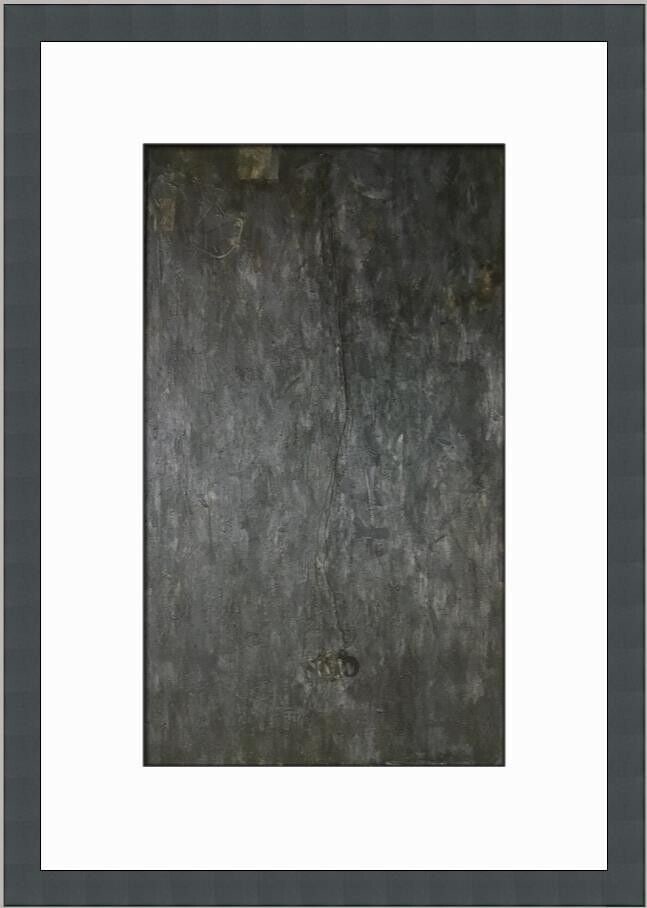 Jasper Johns No. 1961 Custom Framed Print 18 x 13 Abstract Art: Jasper Johns No. 1961 Custom Framed Print 18 x 13 Abstract Art This striking custom framed print titled 'No. 1961' by artist Jasper Johns showcases an engaging blend of Abstract Expressionism and Pop