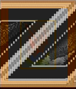 Night Spirit Custom Framed Print by Helen Torr: Night Spirit Custom Framed Print by Helen Torr This custom framed print titled "Night Spirit" by artist Helen Torr features an expressive blend of dark and light colors with geometric shapes. Measurin