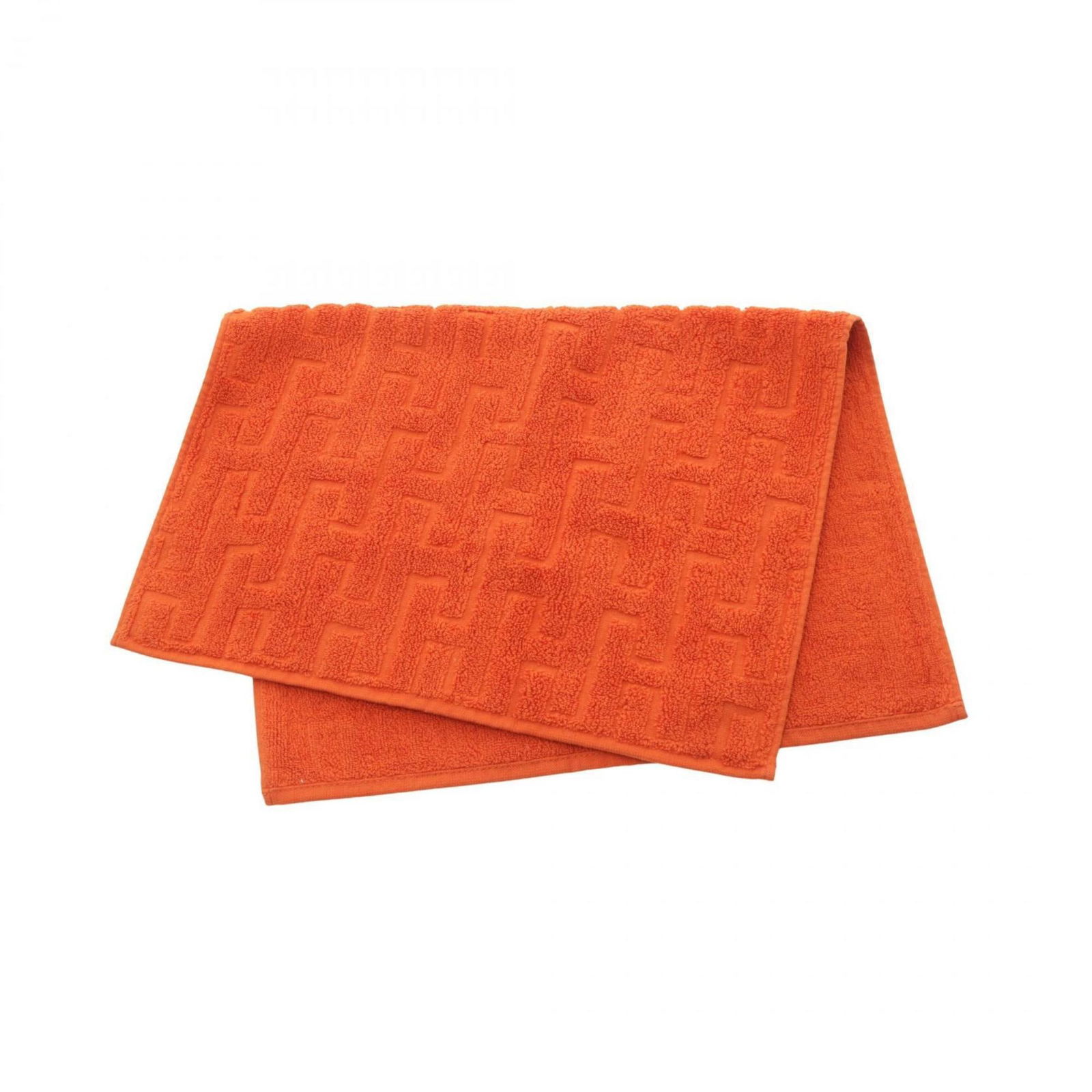 Hermes Bath Towel Cotton Orange 57cm x 40cm: Hermes Bath Towel Cotton Orange 57cm x 40cm Experience luxury with the Hermes STAIRS Bath Towel, crafted from high-quality cotton for exceptional softness and absorbency. This vibrant orange towel is