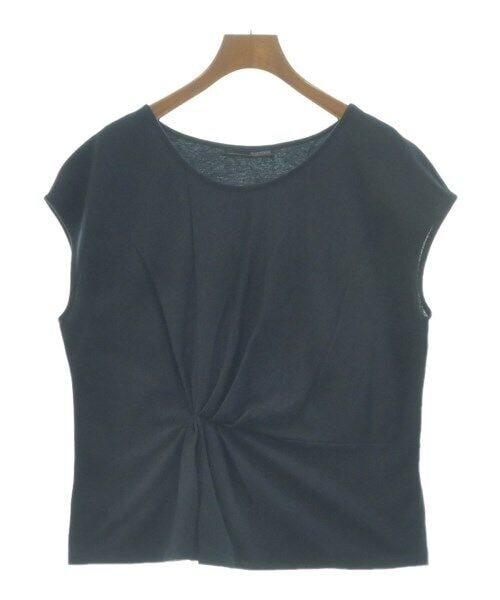 Sleeveless Navy 6(Approx. M): Sleeveless Navy 6(Approx. M) This stylish sleeveless top by 22 OCTOBRE is designed in a classic navy color, perfect for versatile styling. It features a unique twisted front design that adds a touch o