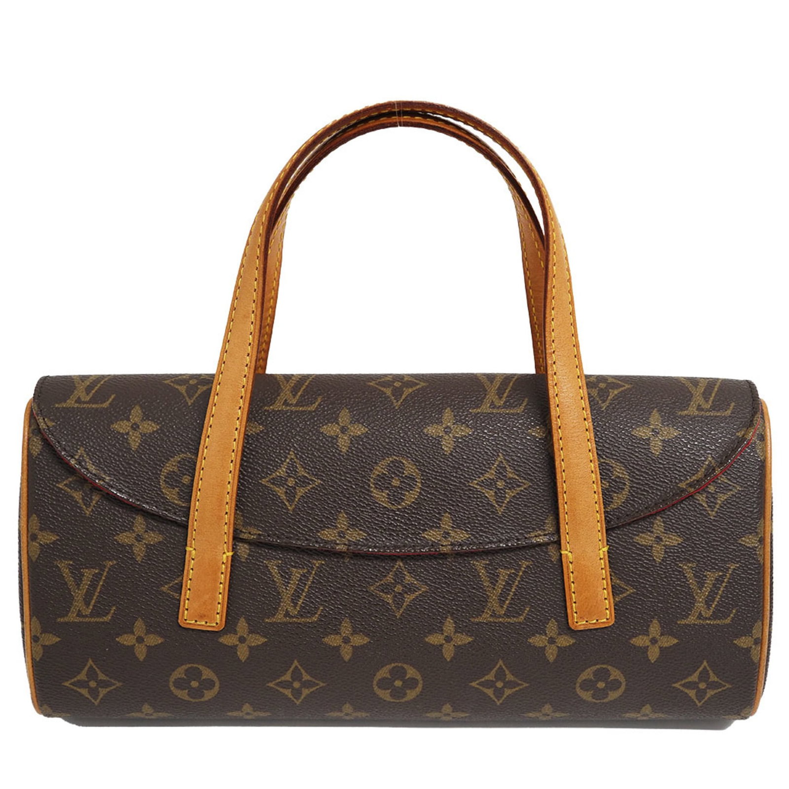 Louis Vuitton Sonatine Handbag Monogram M51902 5.51 x 11.41 x 1.96: Louis Vuitton Sonatine Handbag Monogram M51902 5.51 x 11.41 x 1.96 This stylish Louis Vuitton Sonatine Handbag from the Monogram collection is a perfect accessory for women. Crafted in the iconic Mono