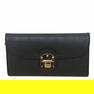 Louis Vuitton Mahina M95549 Noir Long Wallet for Women
