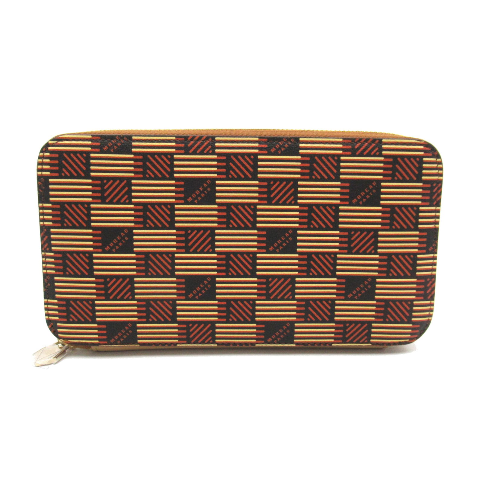 Morabito Round Bi-Fold Wallet Brown Calfskin 11cm x 20.5cm: Morabito Round Bi-Fold Wallet Brown Calfskin 11cm x 20.5cm Introducing a sophisticated unisex wallet by Morabito, crafted from high-quality brown calfskin leather. This elegant bi-fold wallet features