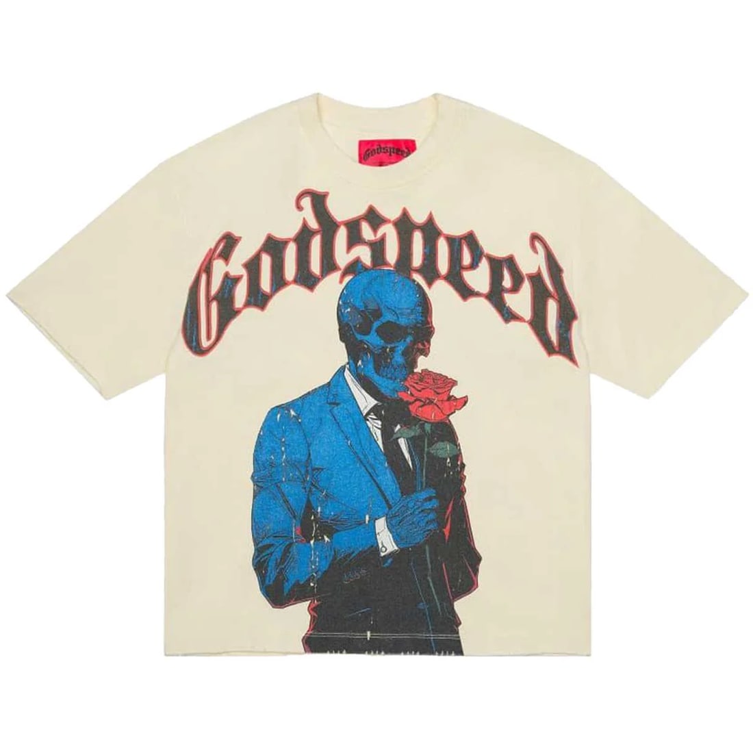 Godspeed Smell The Roses Bone Tee Large: Godspeed Smell The Roses Bone Tee Authentic Godspeed Smell The Roses Bone Tee This item is brand new and in unworn condition. Color: beige Size: Large PLEASE NOTE: Framed Large or heavy items do not h