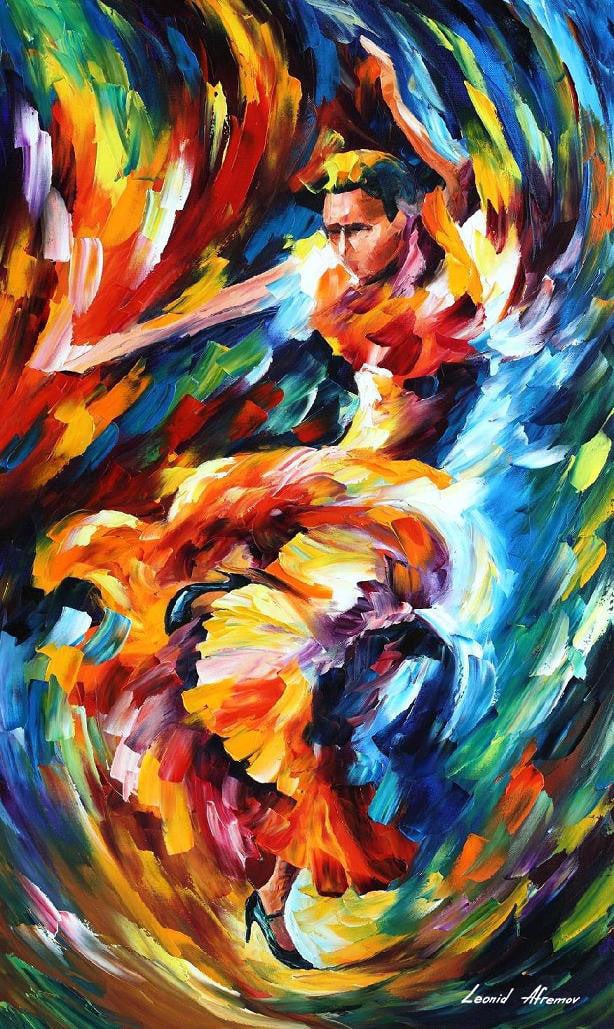 In The Zone Limited Edition Giclee 1/25 by Leonid Afremov Canvas Art 84x140 cm: In The Zone Limited Edition Giclee 1/25 by Leonid Afremov Canvas Art 84x140 cm Presenting 'In The Zone,' a limited edition giclee artwork by the renowned artist Leonid Afremov. This exquisite piece, p