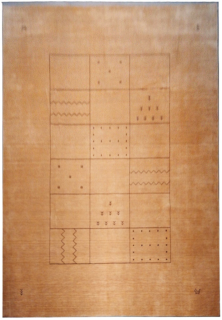 9 x 12 Handmade Wool Area Rug Beige Modern Design: 9 x 12 Handmade Wool Area Rug Beige Modern Design Transform your space with the 9 x 12 Modern Handmade Wool Rug in Beige, a perfect blend of elegance and functionality. Expertly crafted by skilled art