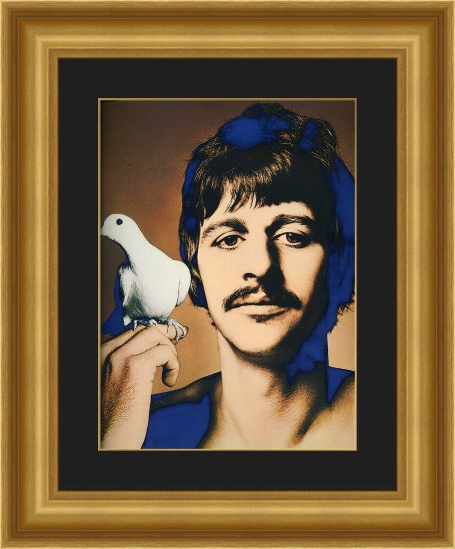 Richard Avedon Ringo Starr The Beatles Custom Framed Print 23 x 29: Richard Avedon Ringo Starr The Beatles Custom Framed Print 23 x 29 This stunning reproduction print features Ringo Starr of The Beatles, captured by renowned photographer Richard Avedon. The print mea