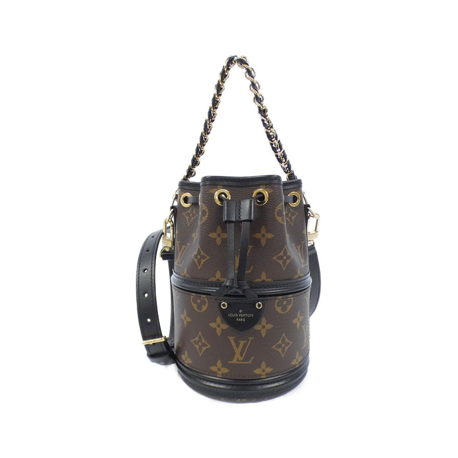 Louis Vuitton Monogram Kanoe M83480 Women's Shoulder Bag Marron 21cm x 14cm x 14cm: Louis Vuitton Monogram Kanoe M83480 Women's Shoulder Bag Marron 21cm x 14cm x 14cm Elevate your style with the Louis Vuitton Monogram Kanoe Shoulder Bag, expertly crafted from the iconic Monogram mate