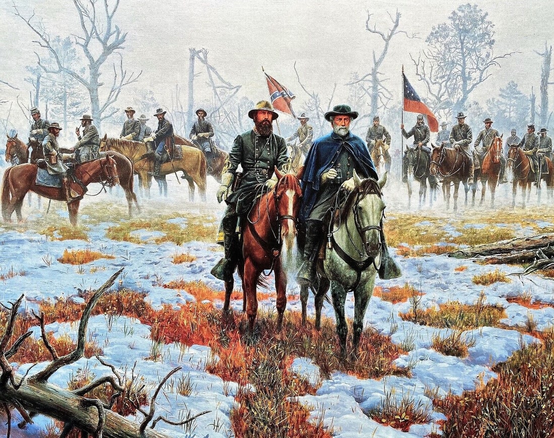 Mort Kunstler War is So Terrible Custom Framed Print 15 x 18 Multi-Color: Mort Kunstler War is So Terrible Custom Framed Print 15 x 18 Multi-Color This striking Mort Kunstler print titled "War is So Terrible" captures the essence of historical realism. Created in 2000, this