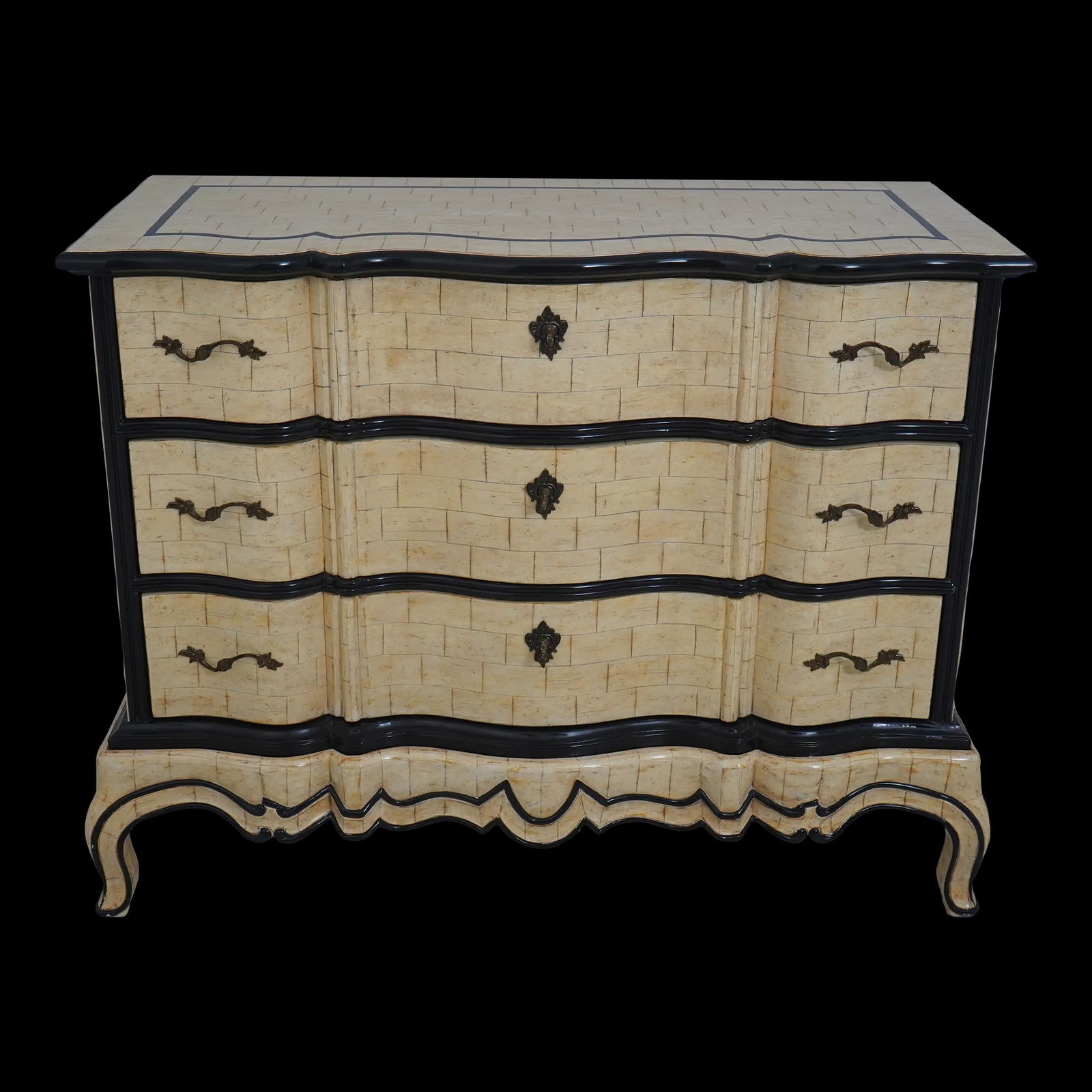 William Switzer CP3D-3103 Venetian Chest with Brass Hardware 50x23x37.5: William Switzer CP3D-3103 Venetian Chest with Brass Hardware 50x23x37.5 Discover the elegance of the William Switzer Charles Pollock Venetian Chest on Stand, a beautifully designed piece from the Char