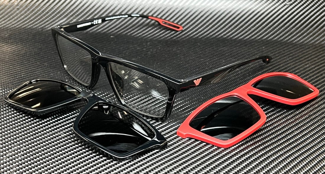 Emporio Armani EA4189U Shiny Black 55mm Fashion Sunglasses: Emporio Armani EA4189U Shiny Black 55mm Fashion Sunglasses Elevate your style with these Emporio Armani EA4189U sunglasses, featuring a sleek shiny black frame and a modern design. These sunglasses of