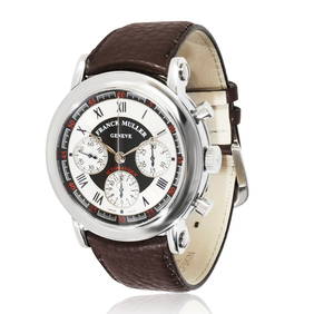 Franck Muller Ronde Chronograph 7002 CC Men's Luxury Watch Stainless Steel (1 of 1)