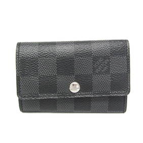 Louis Vuitton Damier Graphite Multicles 6 N62662 Men,Women Damier Graphite Key Case Damier Graphite (1 of 10)