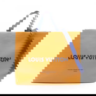 Louis Vuitton LOUIS VUITTON Shopper Tote MM Bag Leather Men's Women's Orange M24457: Louis Vuitton LOUIS VUITTON Shopper Tote MM Bag Leather Men's Women's Orange M24457 Brand: Louis Vuitton Type: Tote bag Material: Leather Color: Orange, Saffron Gender: Men,Women Size (HxWxD): 33cm x