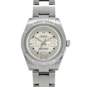 ROLEX Oyster Perpetual 31 177210 Silver Dial Automatic 2006 (1 of 5)