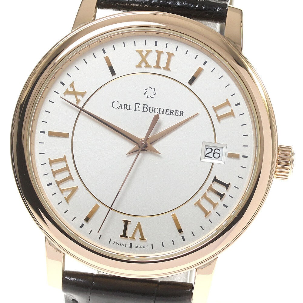 Carl F. Bucherer Adamavi K18PG Men's Watch 39mm Automatic: Carl F. Bucherer Adamavi K18PG Men's Watch 39mm Automatic Discover the elegance of the CARL F. BUCHERER Adamavi Men's Watch, a sophisticated timepiece that seamlessly combines luxury and functionality