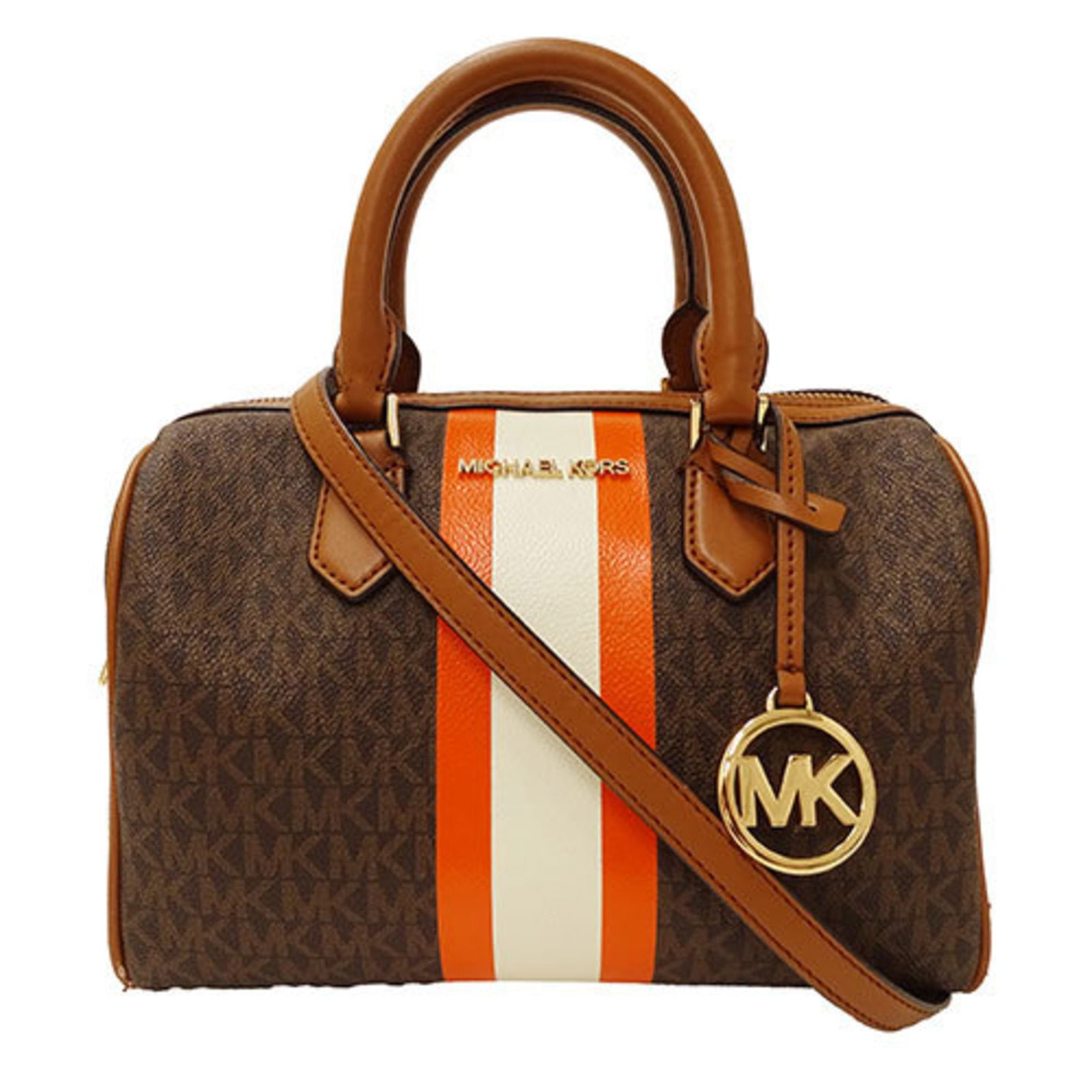 Michael Kors Women's Bags Handbags Shoulder 2way Boston Brown: Michael Kors Women's Bags Handbags Shoulder 2way Boston Brown Brand: Michael Kors Type: Boston bag, Handbag, Shoulder bag Material: PVC Color: Brown Gender: Women Size (HxWxD): 18cm x 25cm x 14.5cm /