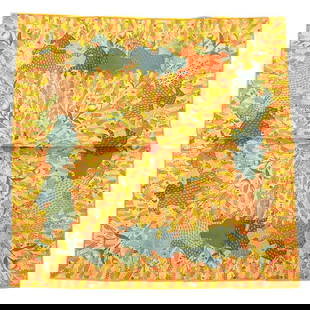 HERMES Hermes Carre 45 Petite Scarf Horse Wheat Field 100% Silk Orange Yellow Pocket Square: HERMES Hermes Carre 45 Petite Scarf Horse Wheat Field 100% Silk Orange Yellow Pocket Square Brand: Hermes Type: Scarf Gender: Women Material: Silk Size (LxW): 45cm x 45cm / 17.71'' x 17.71'' Overall S
