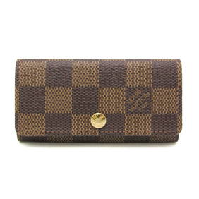 Louis Vuitton Damier Multicles 4 N62631 Women,Men Damier Canvas Key Case Ebene (1 of 9)