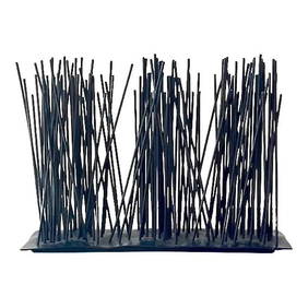 Palecek Vintage Boho Abstract Metal Sculpture Black 3 x 11 x 9 (1 of 7)