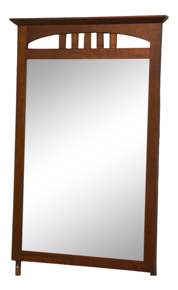 Ethan Allen American Impressions Cherry Mirror 30.5 x 46 Brown: Ethan Allen American Impressions Cherry Mirror 30.5 x 46 Brown Enhance your space with this elegant modern cherry wall or dresser mirror from the Ethan Allen American Impressions collection. Its sophi