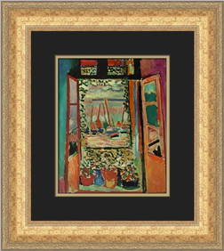 Henri Matisse The Open Window Custom Framed Art Print 19 x 17 (1 of 2)