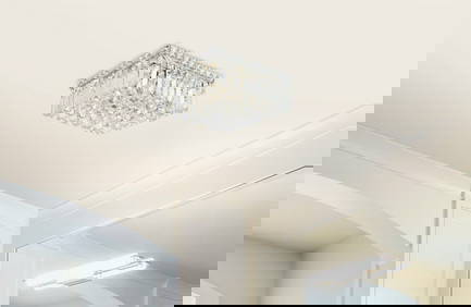 Maxime 4-Light Chrome Flush Mount Chandelier 12 in Royal Cut Crystal (1 of 8)