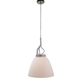 Post Modern Luce Plan Pendant Chandelier by Paolo Rizzatto 16" Dia 1980s (1 of 10)