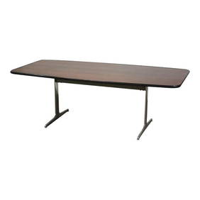 George Nelson Action Dining Table in Rosewood for Herman Miller 83.5" (1 of 9)