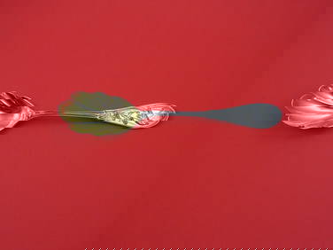 Tiffany & Co Japanese Sterling Silver Preserve Spoon 7 1/8" (1 of 2)