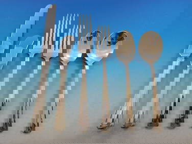 Westmorland John & Priscilla Sterling Silver Flatware Set 78 pcs Service for 12 (1 of 9)