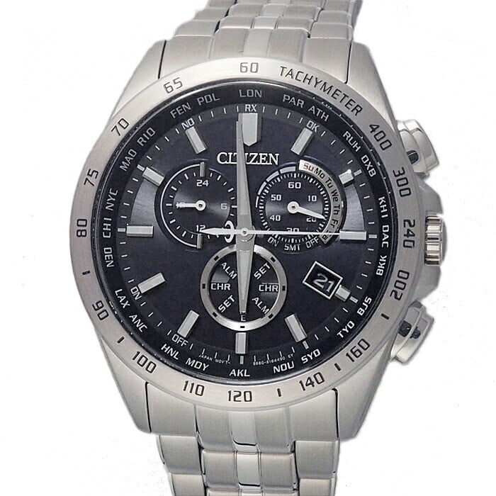 CITIZEN Direct Flight CB5870-91L Men's Solar Radio Watch 43mm Navy Face: CITIZEN Direct Flight CB5870-91L Men's Solar Radio Watch 43mm Navy Face This CITIZEN Direct Flight CB5870-91L Men's Solar Radio wristwatch combines functionality with a sleek design. The watch feature