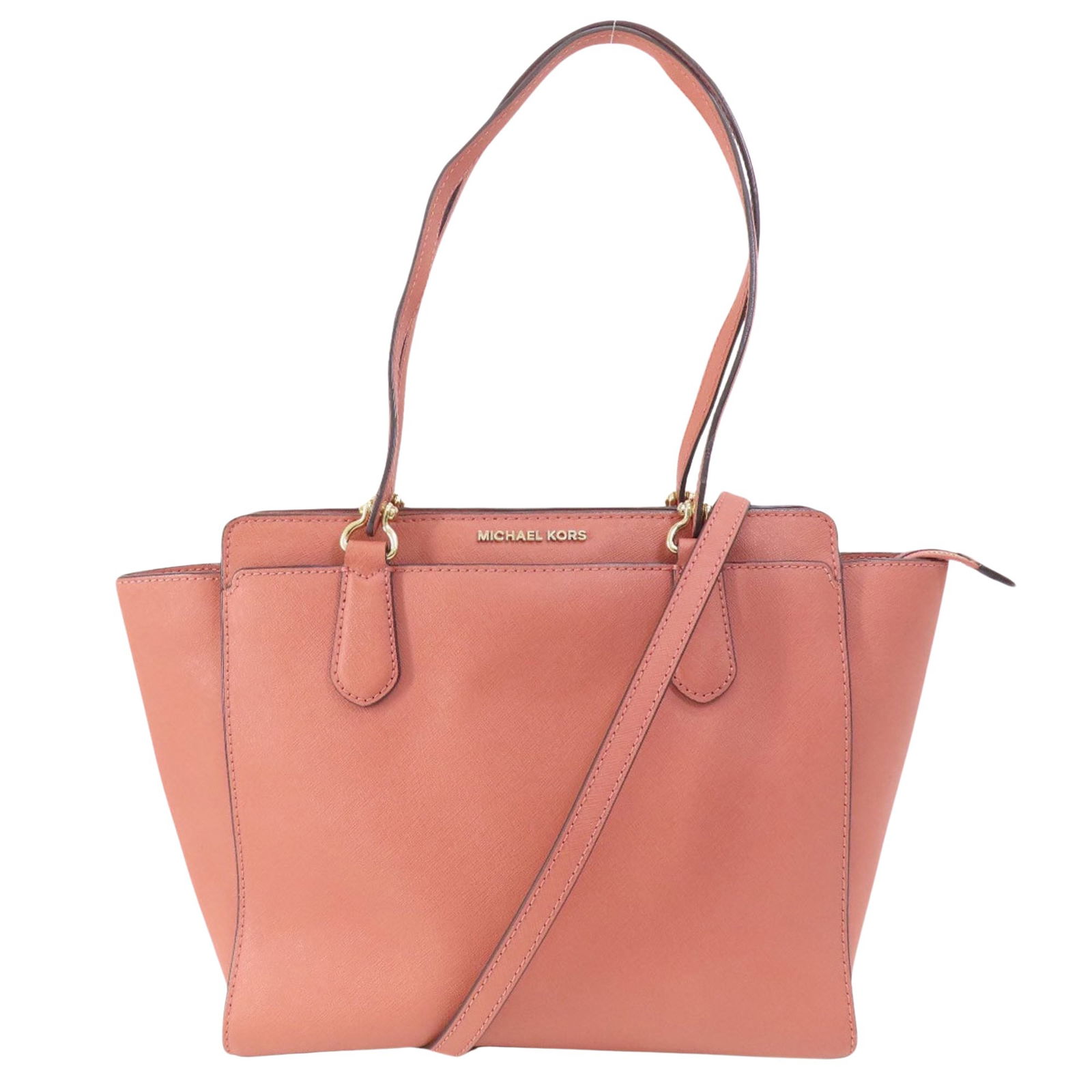 Michael Kors Pink Canvas Tote Bag Stylish Versatile Women's Accessory: Michael Kors Pink Canvas Tote Bag Stylish Versatile Women's Accessory Introducing the Michael Kors tote bag, a stylish and versatile accessory crafted from durable pink canvas. Designed for women who