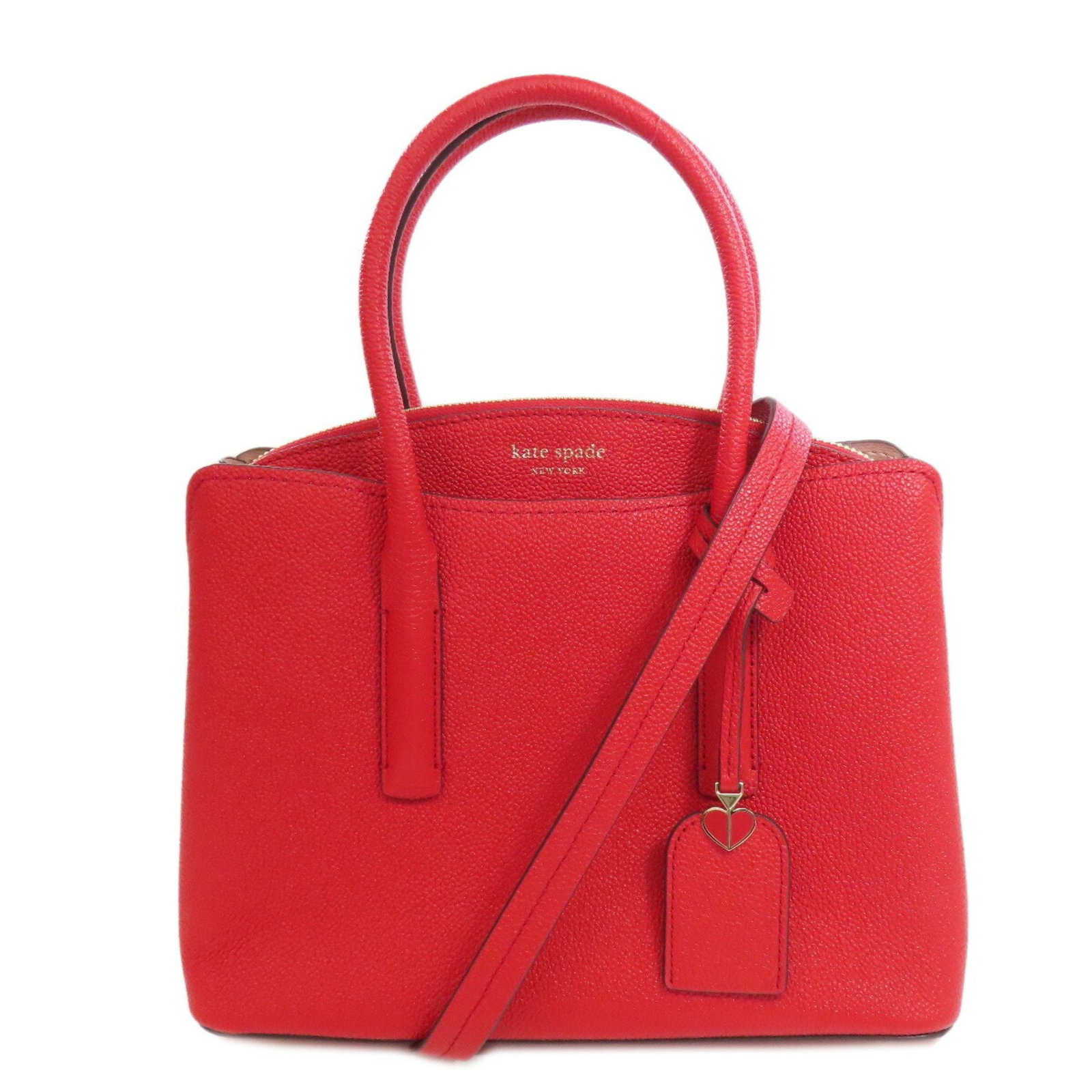 Kate Spade Red Leather Handbag for Women 7.67 x 10.62 x 4.72: Kate Spade Red Leather Handbag for Women 7.67 x 10.62 x 4.72 This stylish Kate Spade handbag is crafted from high-quality leather and features a vibrant red color, perfect for adding a pop of color to