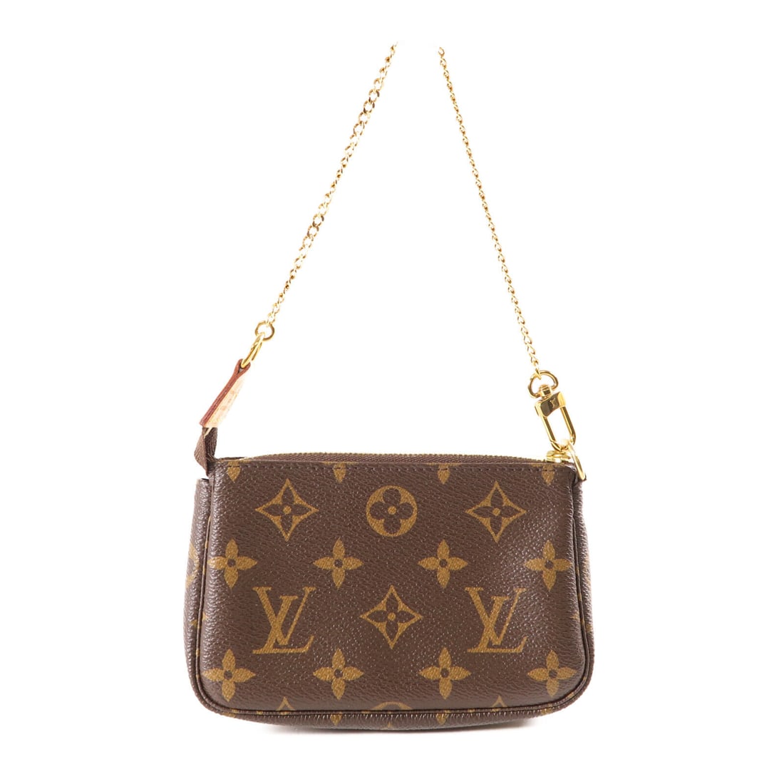 Louis Vuitton Mini Pochette Accessoires Handbag M58009 Brown PVC Canvas: Louis Vuitton Mini Pochette Accessoires Handbag M58009 Brown PVC Canvas This Louis Vuitton Mini Pochette Accessoires Handbag is a stylish accessory pouch designed for convenience and elegance. Made fr