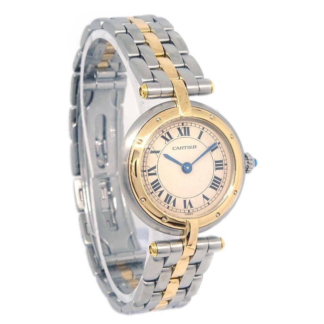Cartier Panthere Vendome SM Ref. 66920 Quartz Watch 18K Yellow Gold Stainless Steel: Cartier Panthere Vendome SM Ref. 66920 Quartz Watch 18K Yellow Gold Stainless Steel Discover the elegance of the Cartier Panthere Vendome SM Ref. 66920 Quartz Watch, a perfect blend of luxury and func