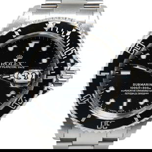 Rolex Submariner 16610 Automatic Men's Watch Black Dial Stainless Steel: Rolex Submariner 16610 Automatic Men's Watch Black Dial Stainless Steel This Rolex Submariner Date watch model 16610 is a quintessential timepiece for men, featuring a striking black dial and stainles