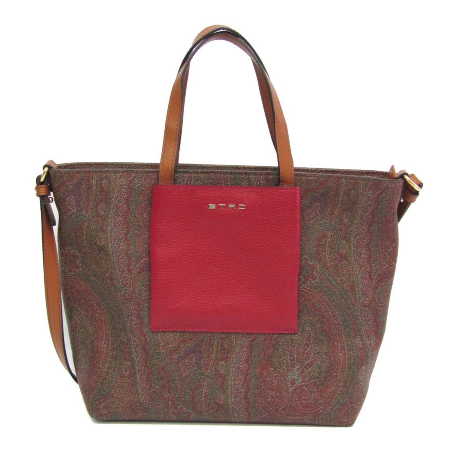 Etro Paisley 1N315 Multi-color PVC Leather Shoulder Bag: Etro Paisley 1N315 Multi-color PVC Leather Shoulder Bag Elevate your style with the Etro Paisley Handbag, a stunning accessory crafted from durable PVC leather. This multi-colored shoulder bag feature