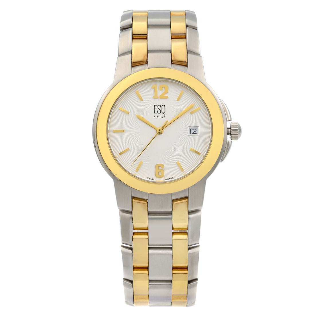 esq swiss quartz movement stainless steel