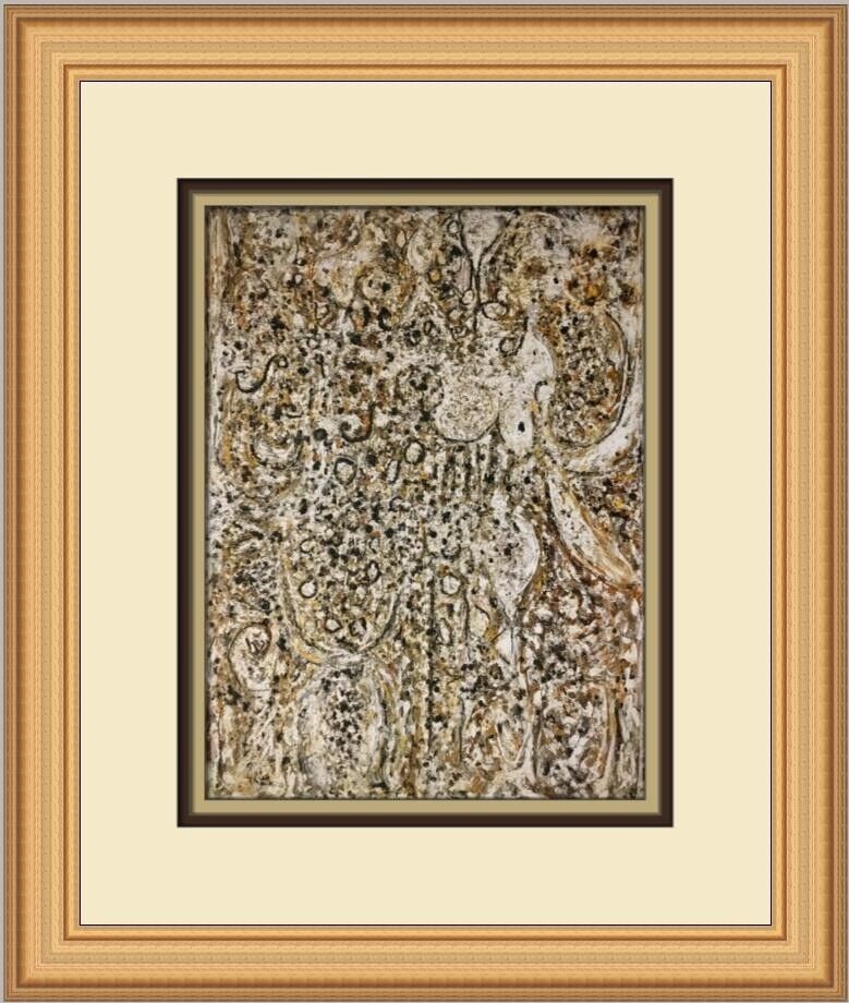 Richard Pousette-Dart Two Women Custom Framed Print 15x13 Abstract Expressionism: Richard Pousette-Dart Two Women Custom Framed Print 15x13 Abstract Expressionism This striking custom framed print titled 'Two Women' by Richard Pousette-Dart showcases the beauty of Abstract Expressi