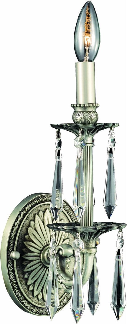 Elegant Lighting Bronze Marseille Wall Sconce 12H 4.5W 6.5D: Elegant Lighting Bronze Marseille Wall Sconce 12H 4.5W 6.5D Illuminate your space with this Antique Style Bronze Marseille Wall Lighting Fixture. This beautifully crafted wall sconce is designed in a