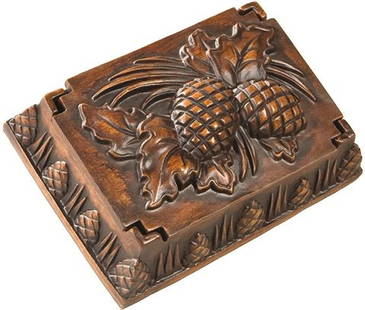 Lodge Style Pinecone Keepsake Box Green Resin 2.50H 6W 4.50D: Lodge Style Pinecone Keepsake Box Green Resin 2.50H 6W 4.50D This Lodge Style Pinecone Resin Keepsake Box features a charming design inspired by nature, perfect for adding a rustic touch to your