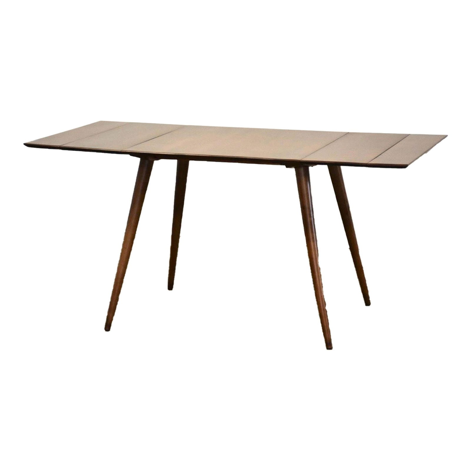 Paul McCobb 1960s Maple Dining Table with Extensions 60.5": Paul McCobb 1960s Maple Dining Table with Extensions 60.5" This stunning mid-century modern dining table, designed by Paul McCobb for Winchendon's Planner Group, showcases the timeless elegance of sol