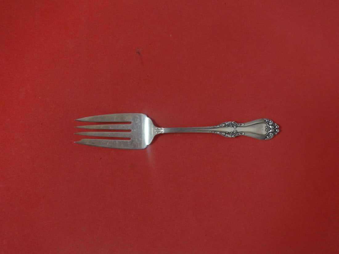 Frank Smith Countess Sterling Silver Cold Meat Fork 7.5 Vintage Serving Piece: Frank Smith Countess Sterling Silver Cold Meat Fork 7.5 Vintage Serving Piece This vintage Countess cold meat fork, crafted by Frank Smith, is an exquisite serving piece that embodies the elegance of