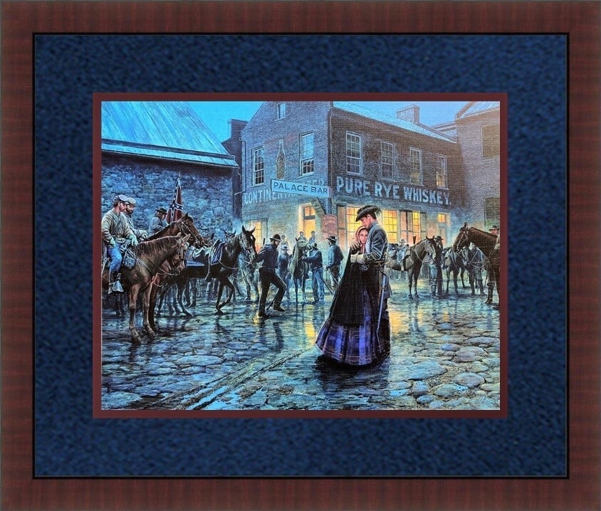 Mort Kunstler 2000 Civil War Print His Supreme Moment Custom Framed 15 x 18: Mort Kunstler 2000 Civil War Print His Supreme Moment Custom Framed 15 x 18 This stunning custom-framed print titled 'His Supreme Moment' by renowned artist Mort Kunstler captures a moment in Civil Wa