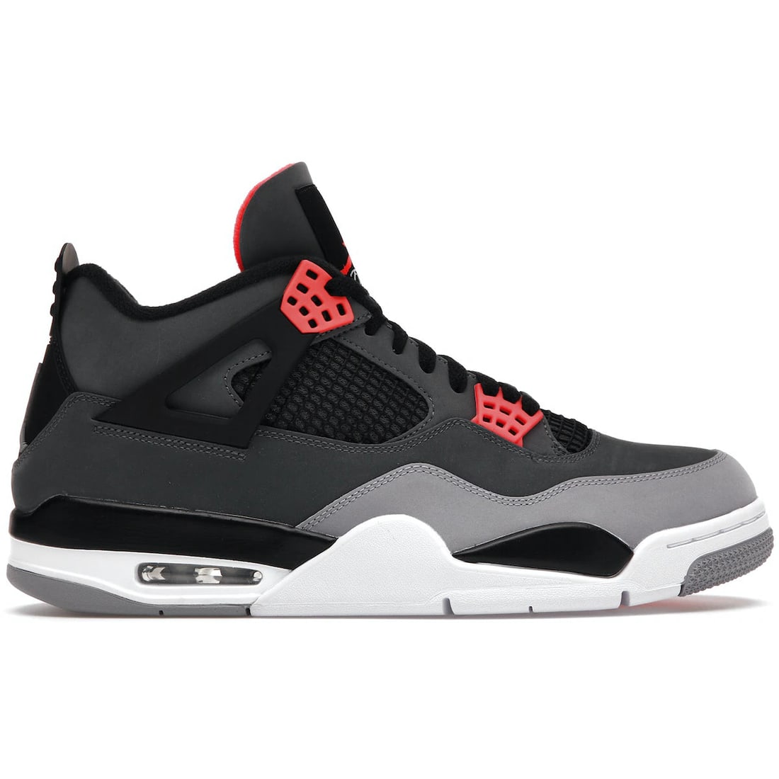 Nike Jordan 4 Retro Infrared GS Sneakers Authentic New: Nike Jordan 4 Retro Infrared GS Sneakers Authentic New Introducing the authentic Nike Jordan 4 Retro Infrared (GS), a standout sneaker designed for style and performance. This pair is brand new and in