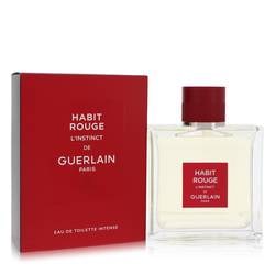Guerlain Habit Rouge L'instinct 3.3 oz Eau De Toilette Intense Spray: Guerlain Habit Rouge L'instinct 3.3 oz Eau De Toilette Intense Spray Habit Rouge L'instinct Eau De Toilette Intense Spray by Guerlain is a captivating fragrance that combines sophistication with an in